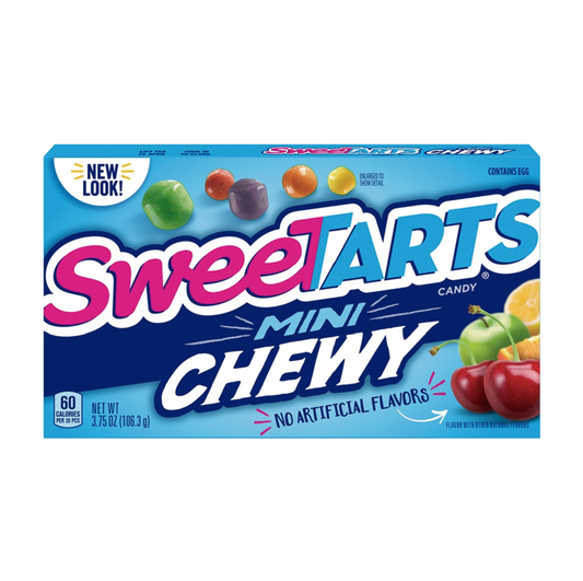 Sweetarts Mini Chewy Mixed Fruit Theatre Box 106g