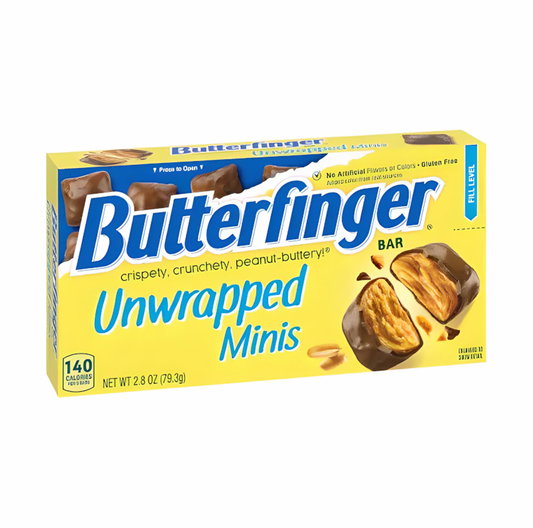 Butterfinger Unwrapped Minis Theatre Box 79g