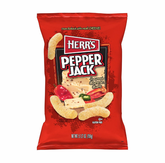 Herr's Pepper Jack Potato Chips 156g