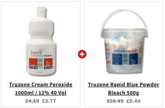 TruZone Peroxide 12% + Blue Powder 500g Due Set