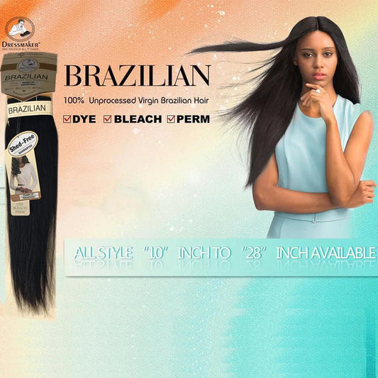 Dressmaker Temptation Virgin Brazilian Hair - Straight All Lengths