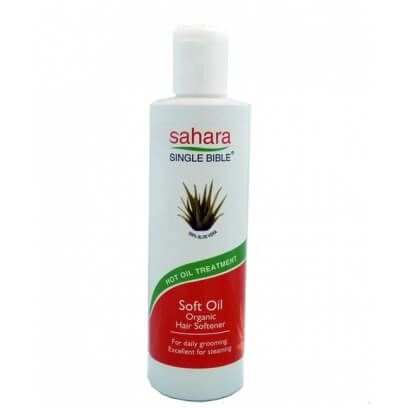 Sahara Single Bible Soft Oil Organic Hair Softener 250ml