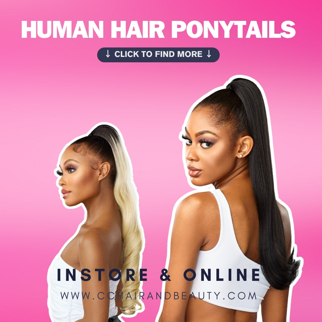 Human Hair Ponytails