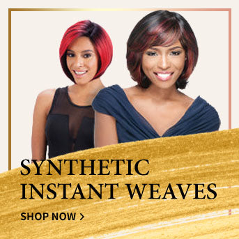 Synthetic Hair Instant Weaves
