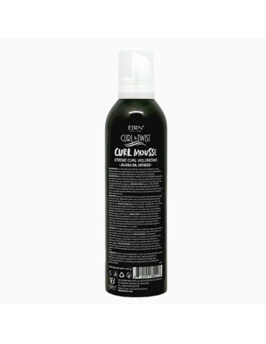 Ebin New York Curl And Twist Xtreme Curl Volumizing Curl Mousse 80 Ml