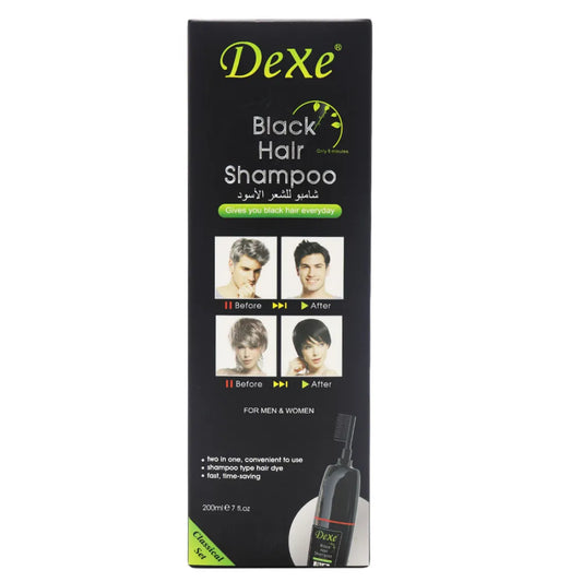 Dexe Black Hair Shampoo - 200 ml