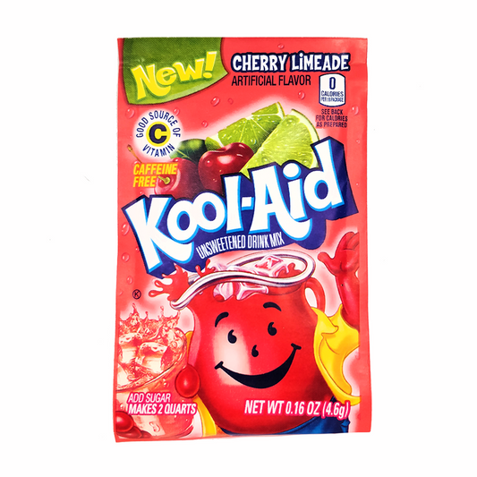 Kool-aid Cherry Limeade Unsweetened Drink Mix 4.6g
