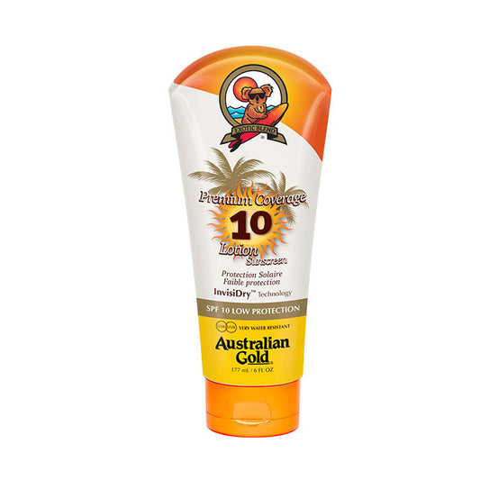 Australian Gold SPF10 Premium Coverage Lotion Sunscreen - 6oz