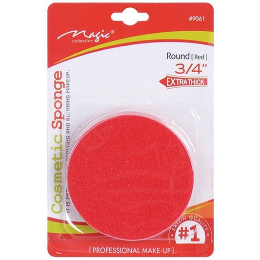 Magic Collection Extra Thick Red Cosmetic Sponge-9061
