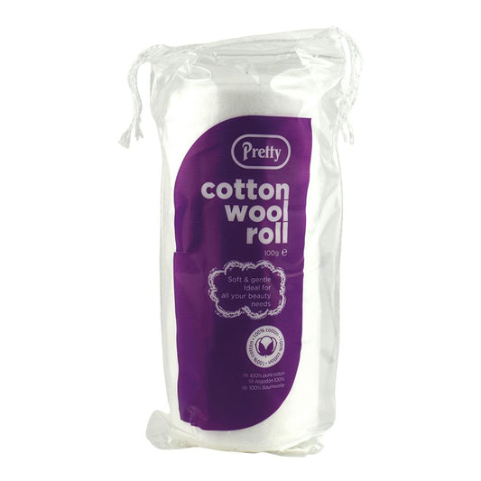 Cotton Wool Roll 80 G Fra Pretty