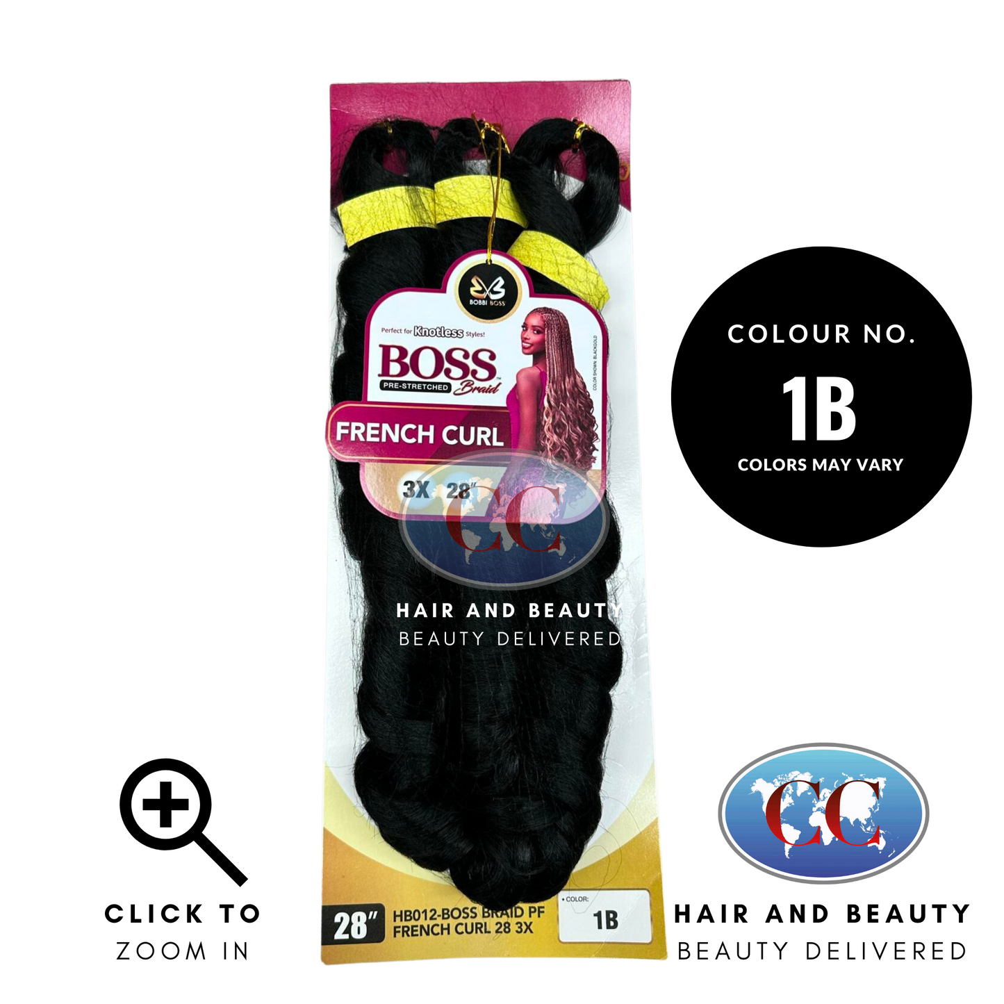 Bobbi Boss 3x French Curl Braids 20" & 28"