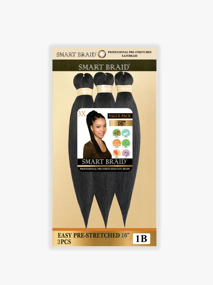 Smart Braid Professional Pre-stretched Braid 3X  16" Value Pack