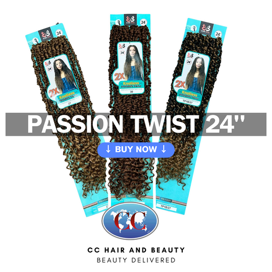 Bobbi Boss Crocher Braids Knotless Passion Twist 18" & 24"