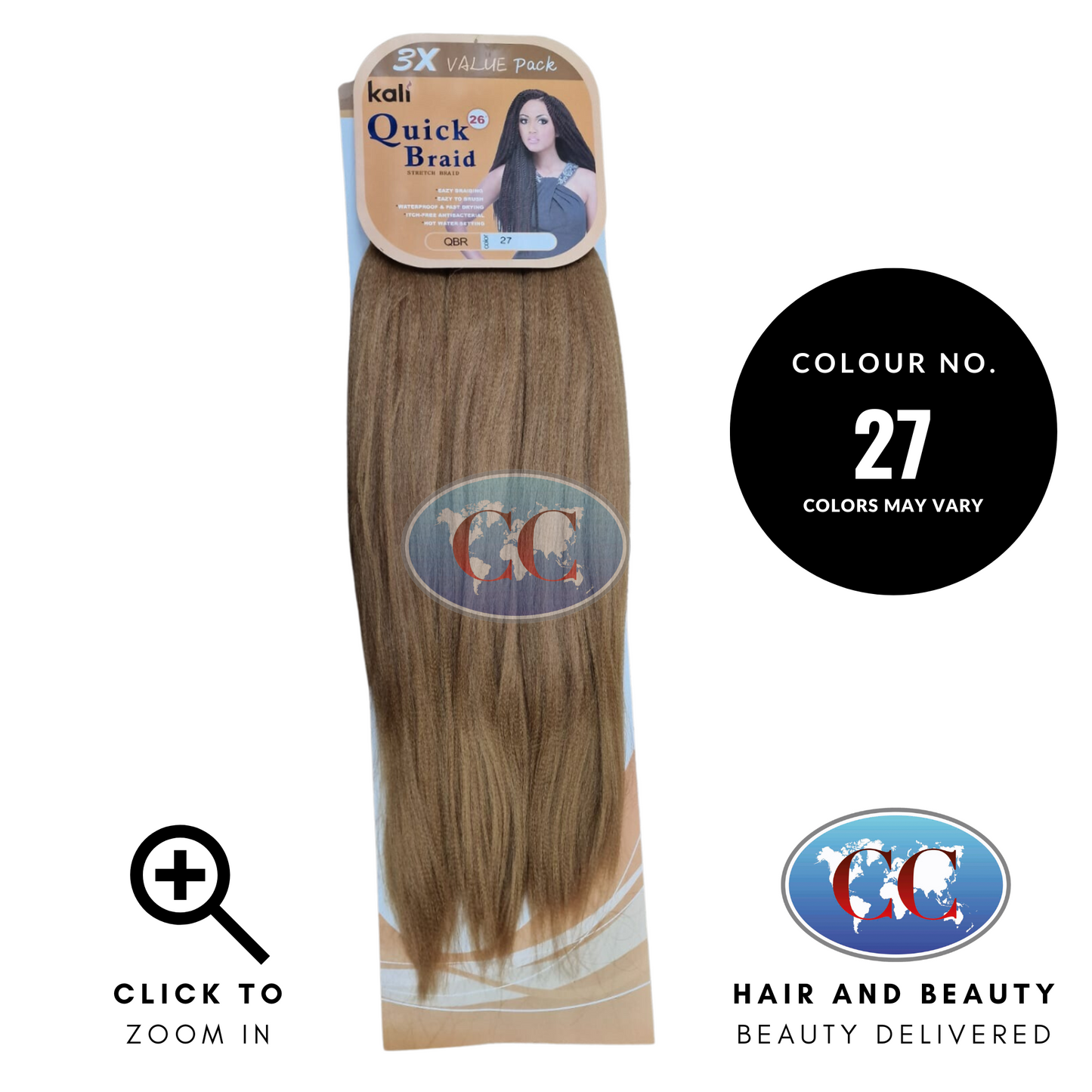 Kali Quick Braid Pre Strected Value Pack - 3 x 26"