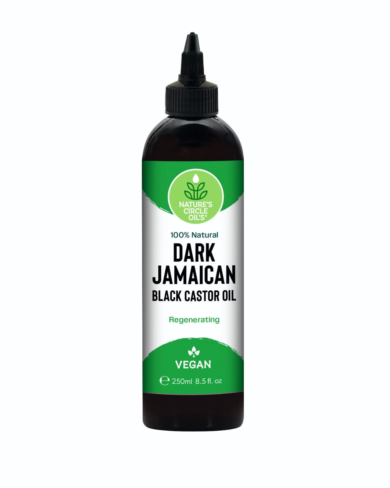 Natures Circle Oils Dark Jamaican Black Castor Oil 250ml / 8.5oz