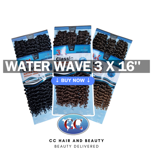 Kali Classic 3x Water Wave Crochet Braid 16"