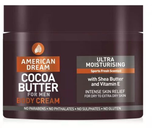 American Dream Cocoa Butter Body Cream For Men - 500ml