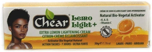 Chear Lemo Light+ Skin Lightening Brightening Face Cream Tube 50g
