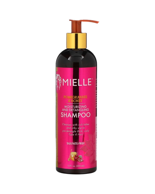 MieMielle Pomegranate & Honey Moisturizing and Detangling Shampoo- Pomegranate & Honey 12oz k