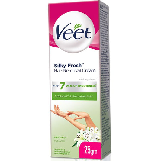 Veet Silk & Fresh Dry Cream - 25gm