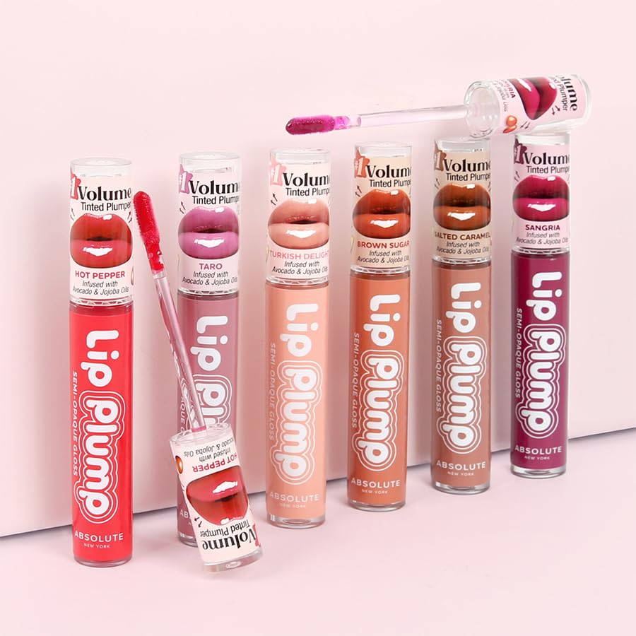ABSOLUTE Lip Plump High Shine Gloss 2.5ml new