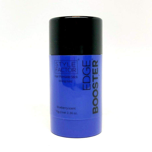 Style Factor Edge Booster Hair Pomade Stick- Blueberry Scent-2.36 oz