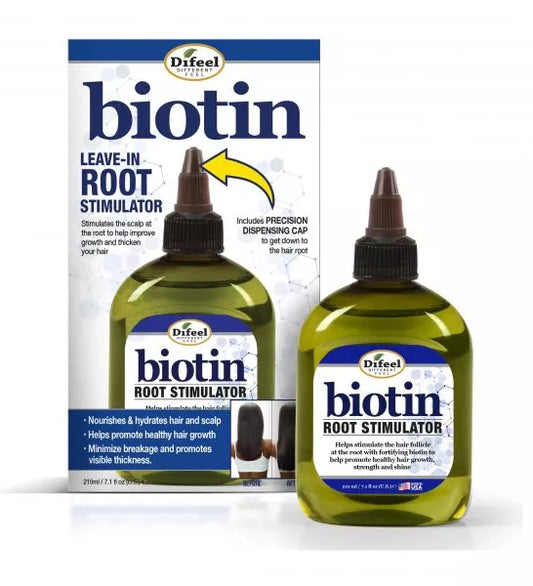Difeel Biotin Root Stimulator Follicle Stimulator for Hair Growth - 2.5 oz