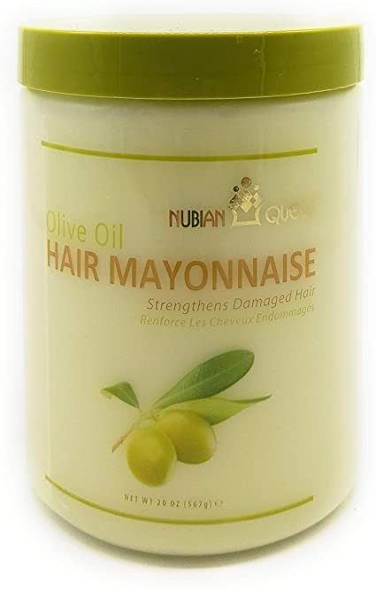 Nubian Queen Olive Oil Hair Mayonnaise - 20.oz