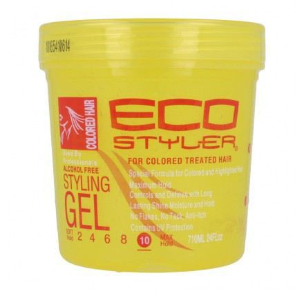 Eco Styler Gel for Yellow Dyed Hair -  24oz