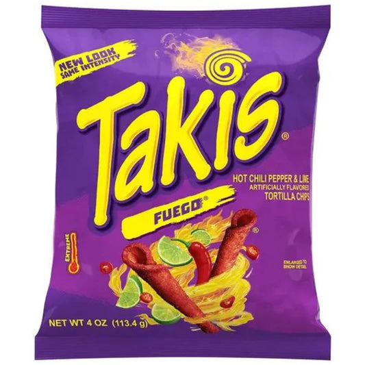 Takis Fuego - Hot Chilli & Lime 113g