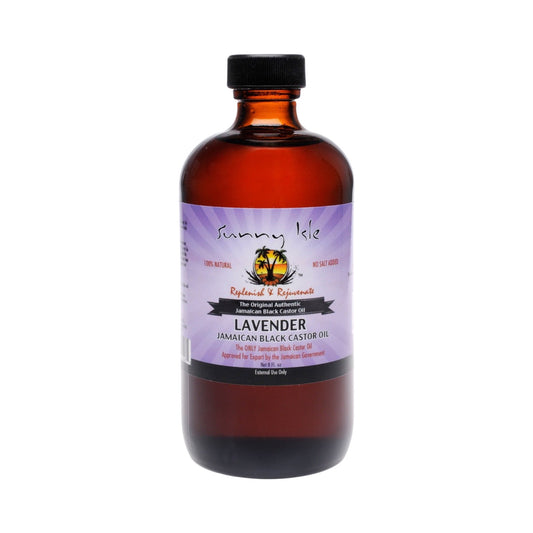 Sunny Isle Original Jamaican Black Castor Lavender Oil 8Oz