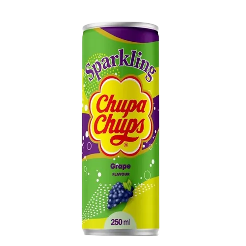 Chupa Chups Grape Sparkling Drink 250ml