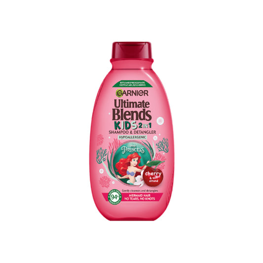 Garnier Ultimate Blends Kids Cherry & Soft Almond 2in1 Shampoo & Conditioner 250ml