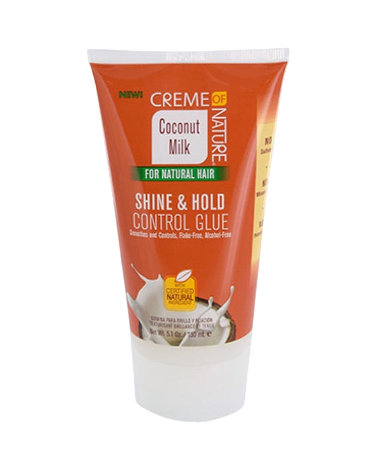 Creme Of Nature Coconut Milk Shine And Hold Control Glue 5.1 Oz