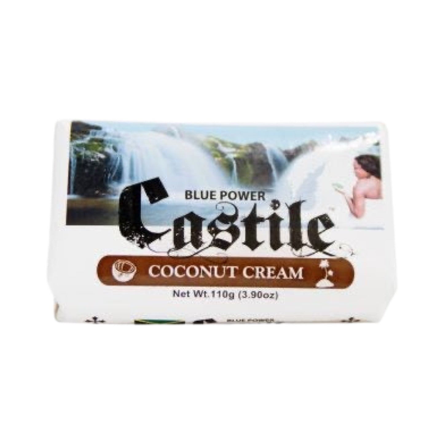 Blue Power Castile Coconut Cream Soap - 110G