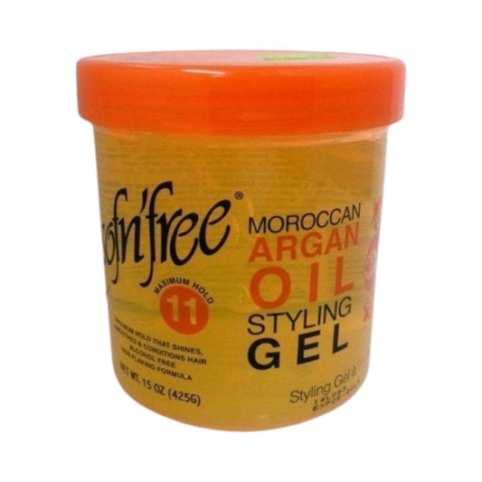 Sofn'Free Moroccan Argan Oil Styling Gel 15 Oz - Discontinued