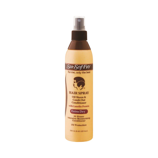 Sta Sof Fro Oil Sheen Extra-Dry Hair Spray - 250ml / 16.9 Oz