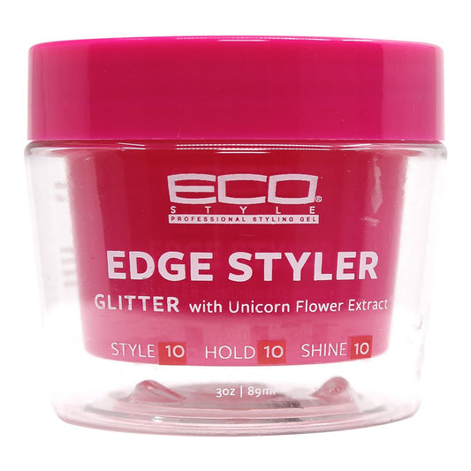 Eco Glitter With Unicorn Flower Exctract Edge Styler 3oz