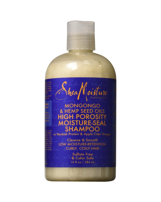 Shea Moisture Mongongo & Hemp Seed Oils - High Porosity Moisture-Seal Shampoo - 384Ml -Oos