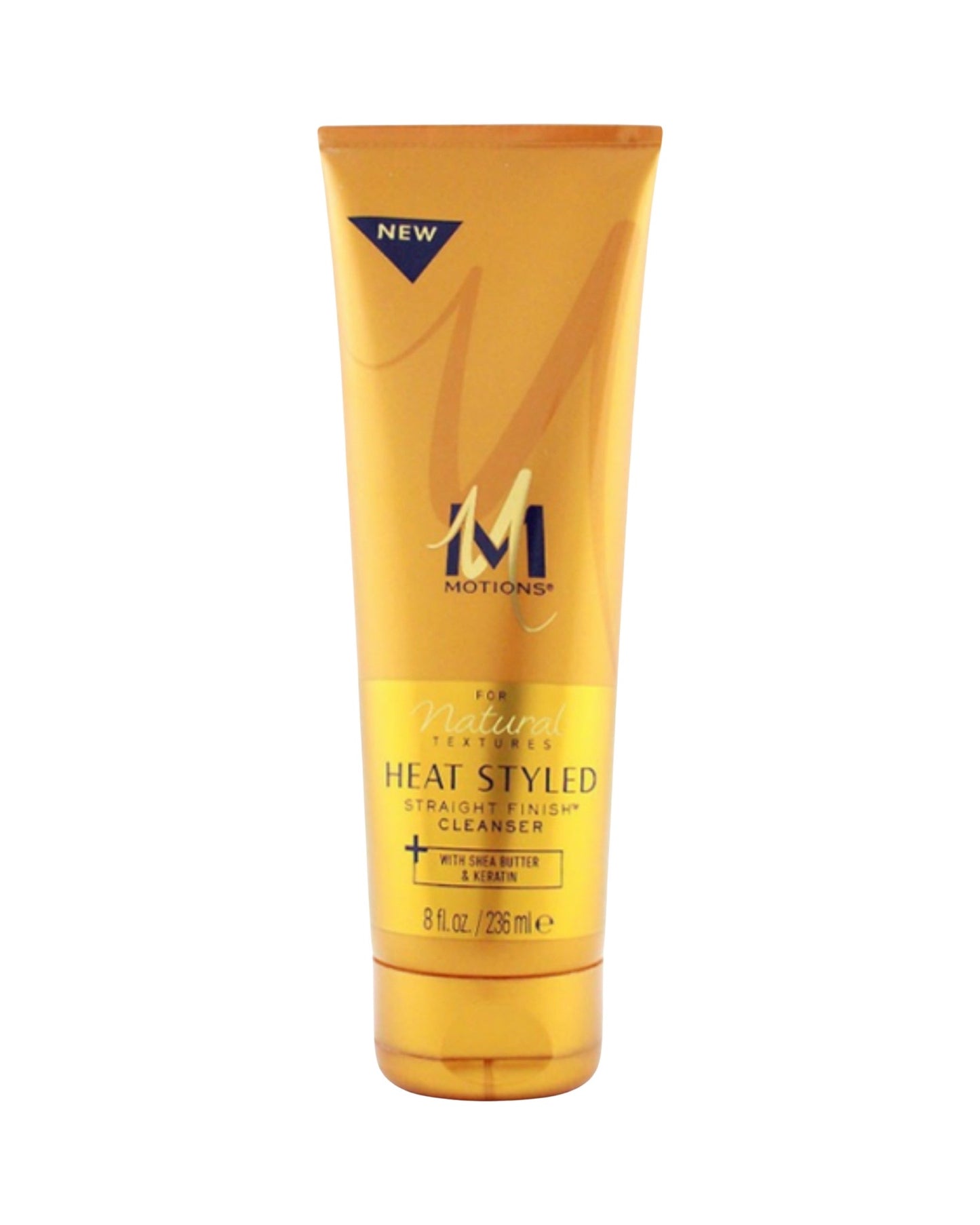 Motions For Natural Textures Heat Styled Straight Finish Cleanser - 8 Oz