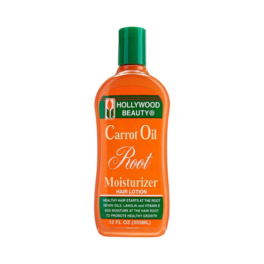 Hollywood Beauty Carrot Oil Root Moisturizer Hair Lotion 12oz / 355Ml
