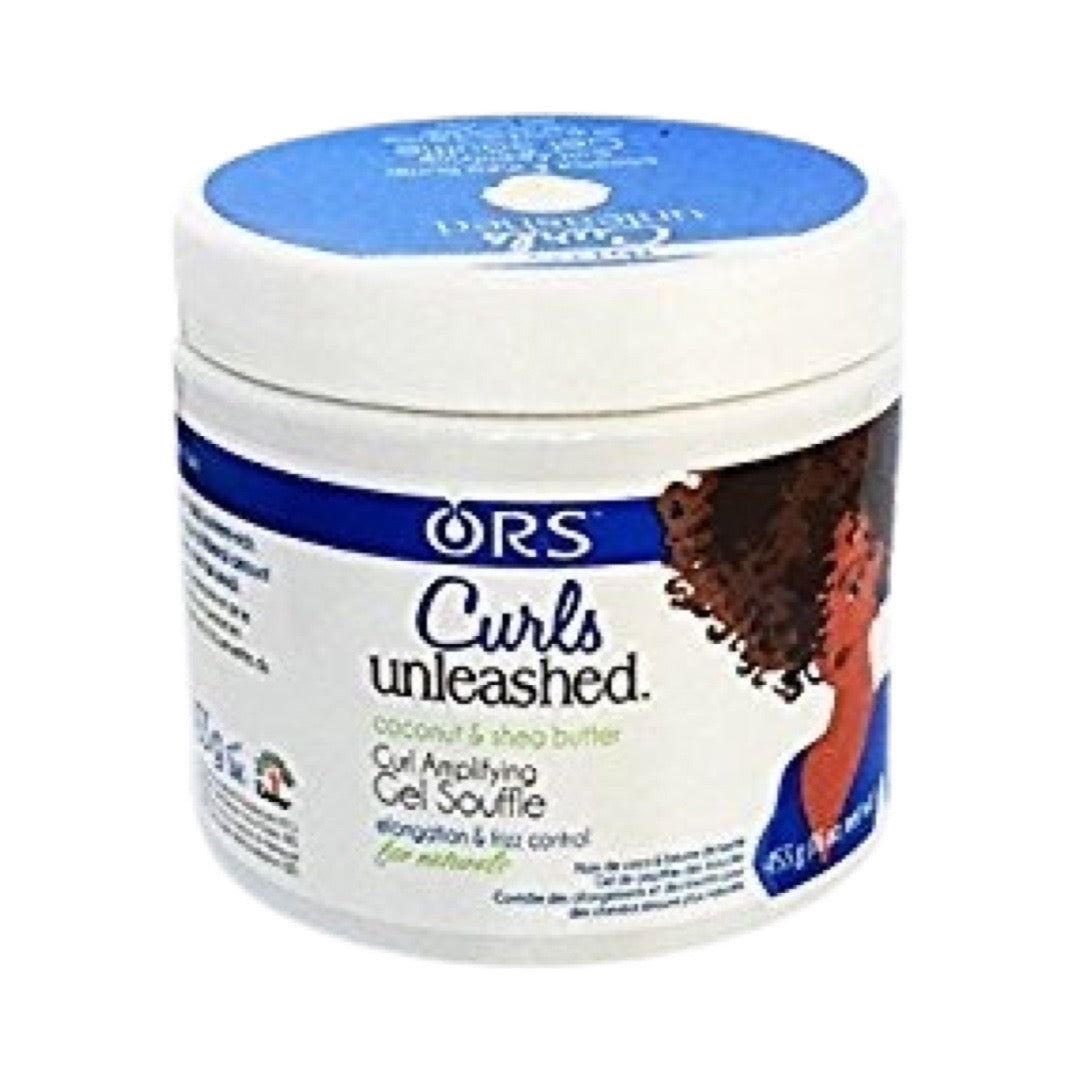 Organic Root Stimulator Curls Unleashed Coconut & Shea Butter Curl Amplifying Gel Souffle 435 G