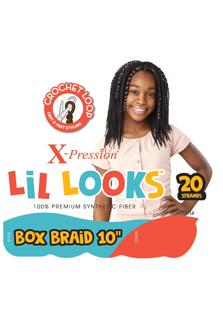 Outre X-Pression Lil Looks - Box Braid 10"