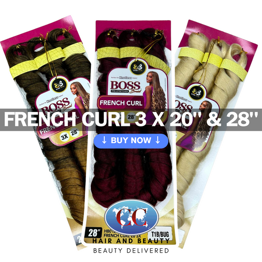 Bobbi Boss 3x French Curl Braids 20" & 28"