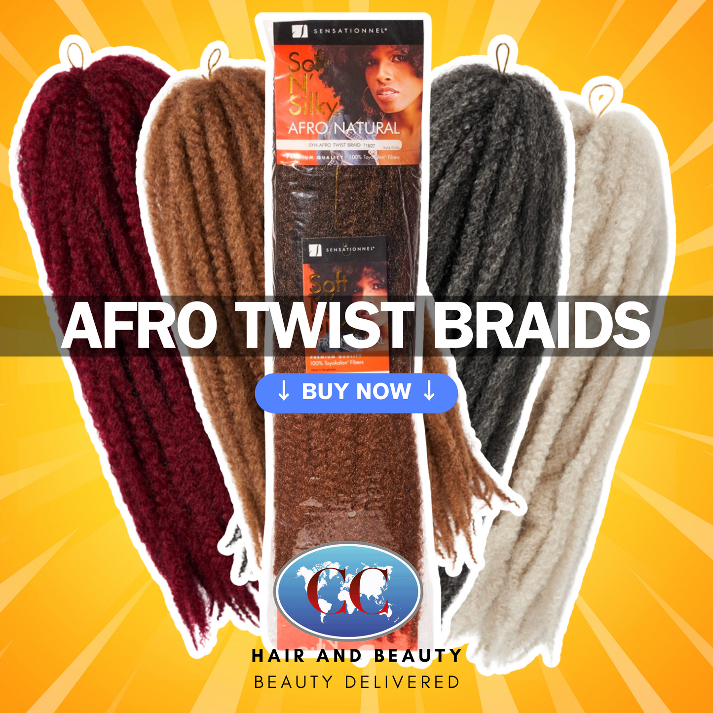 Soft N Silky Afro Natural Twist Braid