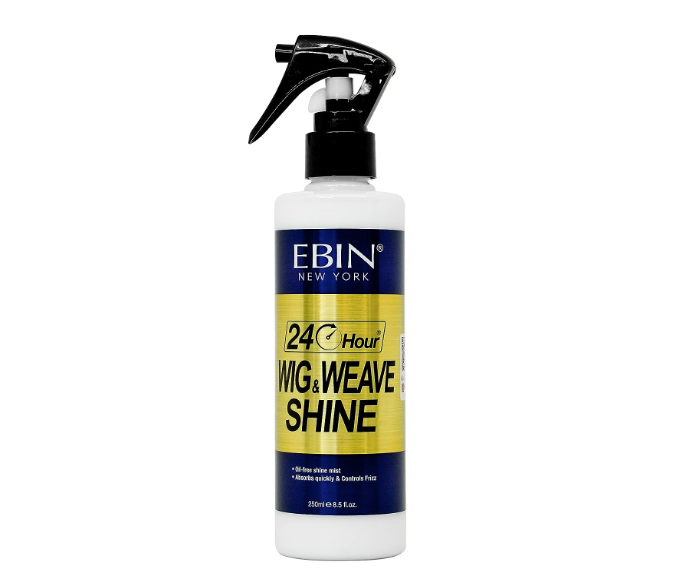 Ebin New York Natural | 24 Hour Oil Free Wig Shine Spray -8.5oz