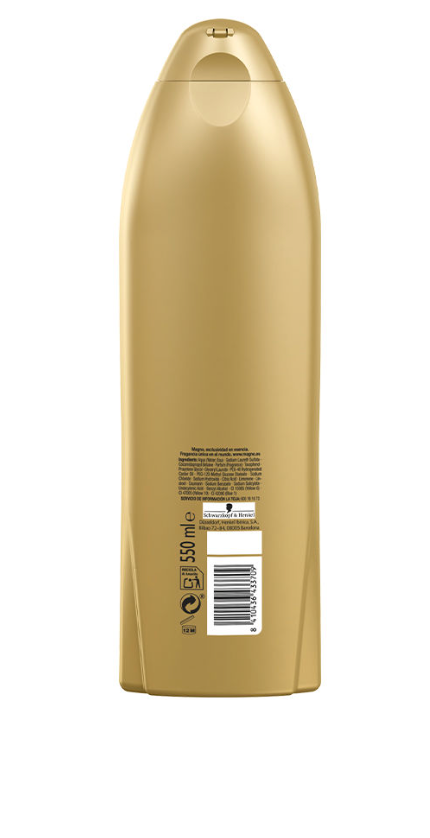 Magno shower gel 550 ml. Gold exclusive