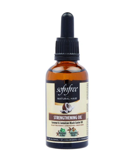 Sof N Free Strengthening Oil With Coconut & Jamaican Black Castor Oil With Rosemary 50ml