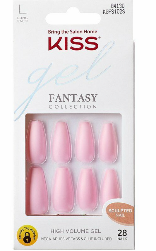 Kiss Gel Fantasy Collection Ready-To-Wear Gel Long Nails