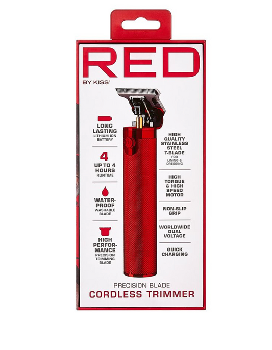 Red By Kiss  Precision Blade Cordless Trimmer